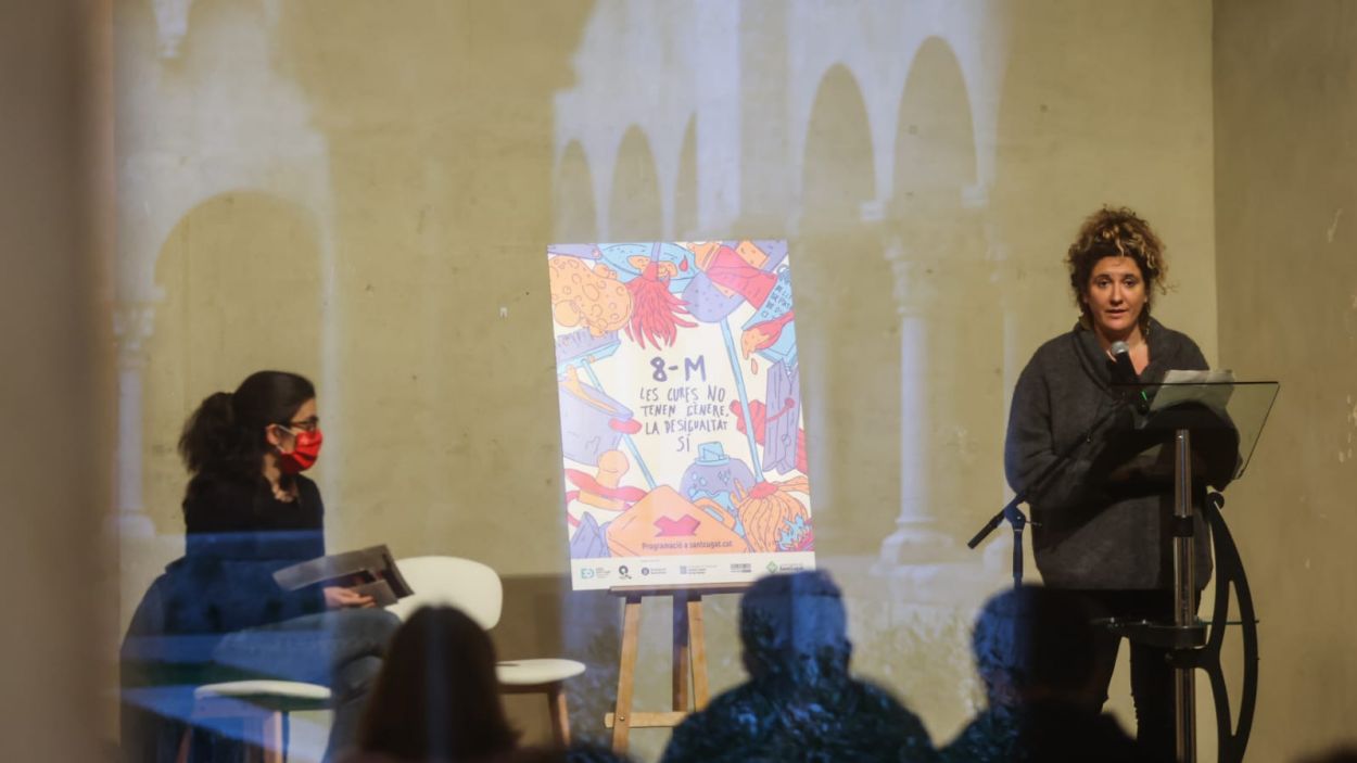 Sant Cugat posa el focus del 8M en les cures a les persones