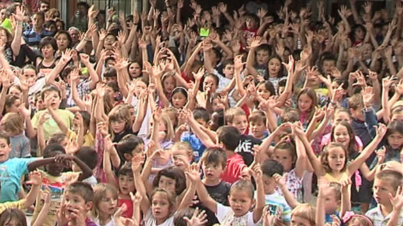 Fi de curs de l'escola Catalunya