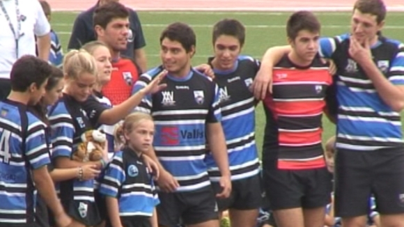 El Rugby Sant Cugat mostra el seu creixement a l'afició