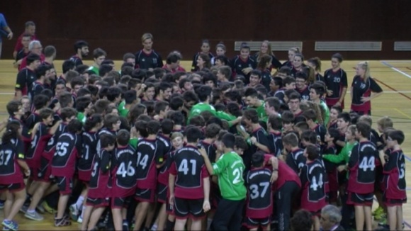 L'Handbol Sant Cugat fa pinya en la seva presentació