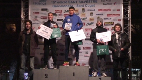 Omar Ougzfi i Nora Falaki guanyen la Sant Silvestre