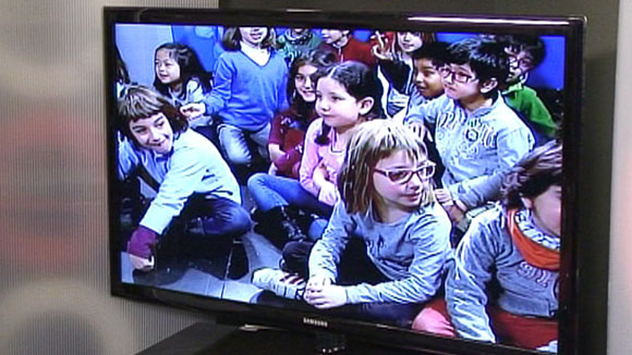 1r B de l'escola Joan Maragall - 11 de febrer de 2014