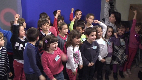 P5 A de l'escola Taula Rodona - 13 de març de 2014