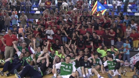 L'Handbol SC i l'Hondarribia celebren l'ascens