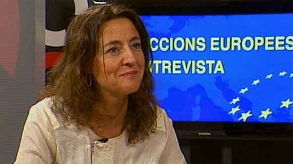 Entrevista amb Mercè Conesa, de CiU (Europees 2014)