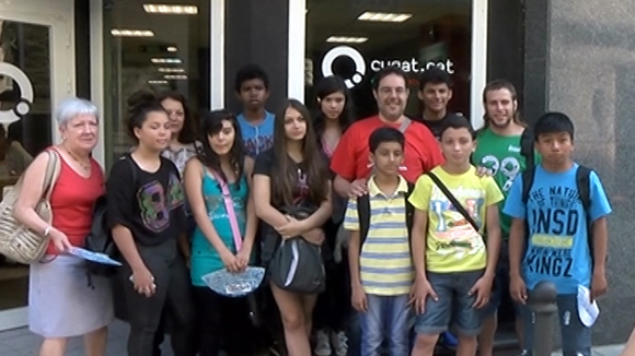 Casal d'acollida de Creu Roja, 16 de juliol de 2014