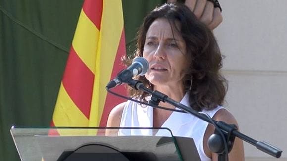 Discurs de l'alcaldessa per l'Onze de Setembre