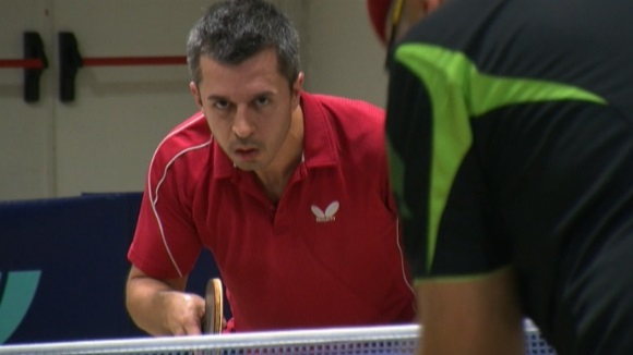 Josep Anton, el palista dels cops impossibles de tennis taula