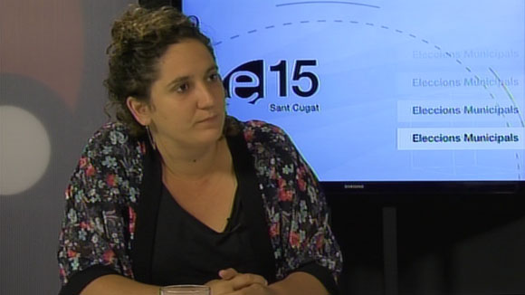 Entrevista amb Núria Gibert, de la CUP-PC (Municipals 2015)