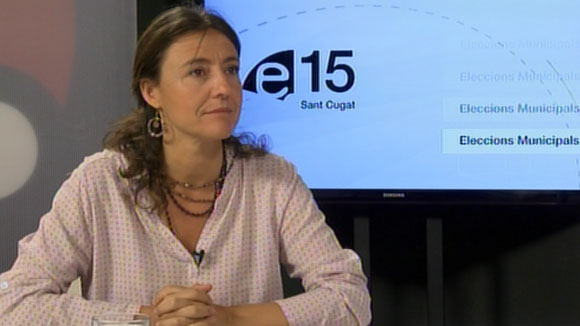Entrevista amb Mercè Conesa, de CiU (Municipals 2015)