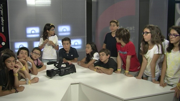 Alumnes de 1r d'ESO de l'Escola Thau - 18 de juny del 2015