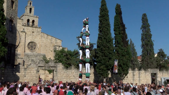 Diada Castellera de Festa Major 2015