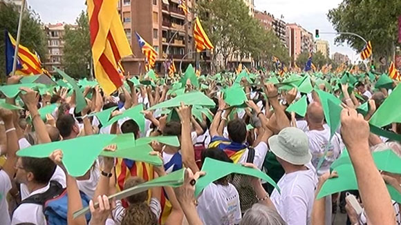 La participació de Sant Cugat a la Via Lliure