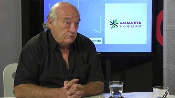 Entrevista amb Dionisio Giménez, de Catalunya sí que es Pot (Eleccions al Parlament 2015)