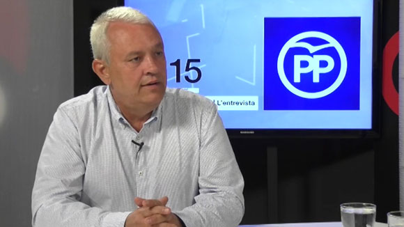 Entrevista amb Santi Rodríguez, del PP (Eleccions al Parlament 2015)