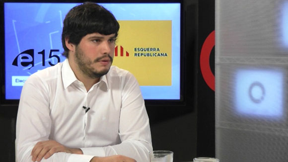 Entrevista amb Èric Gómez, d'ERC (Eleccions espanyoles 2015)