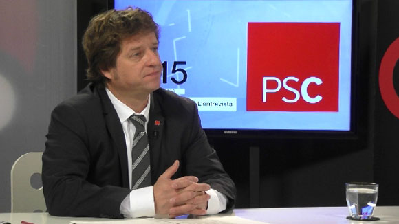 Entrevista amb Pere Soler, del PSC (Eleccions espanyoles 2015)