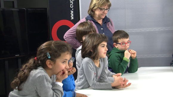 Alumnes de 1r de l'escola Joan Maragall - Grup  1 - 23 de febrer de 2016