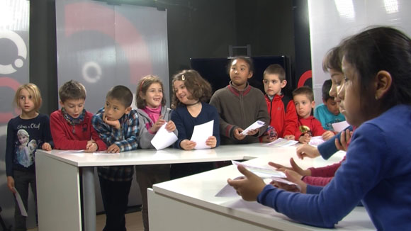 Alumnes de 1r de l'escola Joan Maragall - Grup 2 - 23 de febrer de 2016