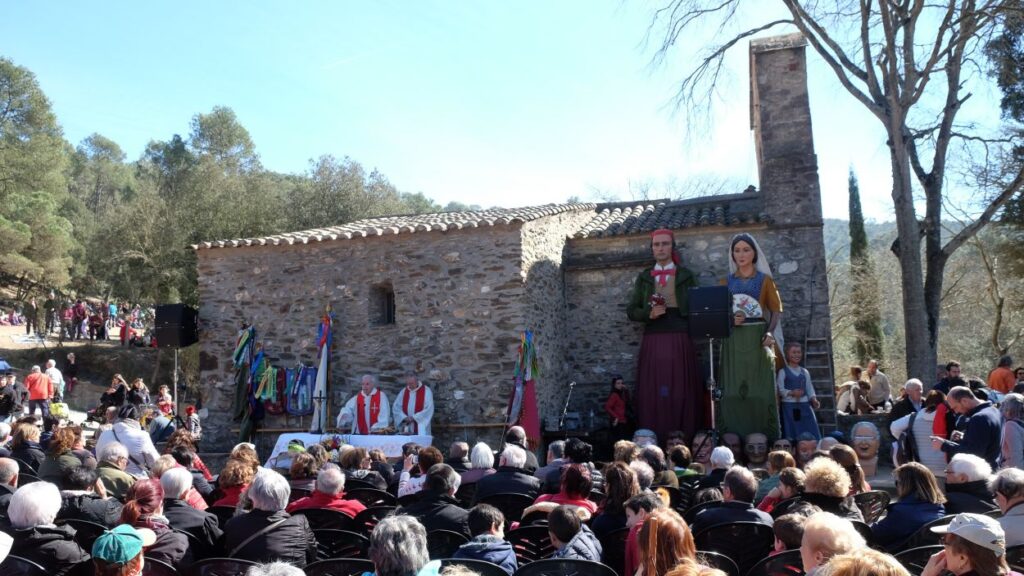 Alt: Suspès l'aplec de Sant Medir d'enguany