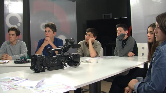 Alumnes de 2n d'ESO de l'institut Leonardo Da Vinci - Grup 2 - 29 de març de 2016