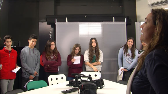 Alumnes de 2n d'ESO de l'institut Leonardo da Vinci - Grup 2 - 12 d'abril de 2016