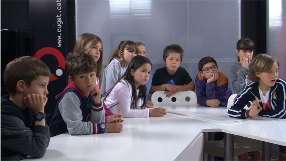 Alumnes de 3r de l'escola L'Olivera - Grup 1 - 26 d'abril de 2016