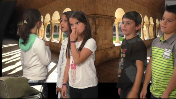 Alumnes de 3r de l'escola L'Olivera - Grup 2 - 26 d'abril de 2016