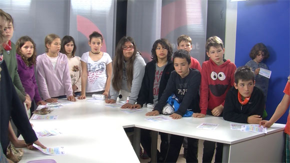 Alumnes de 5è B de l'escola La Floresta - Grup 1 - 12 de maig de 2016