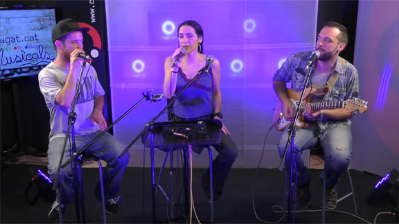 Frank Montasell, Alba Cayuela i Dani Pulmon