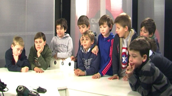 Alumnes del Col·legi La Farga - 24 de gener del 2017