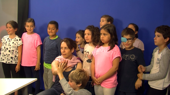 Alumnes de 3r de l'escola l'Olivera - grup A- 09 de maig del 2017