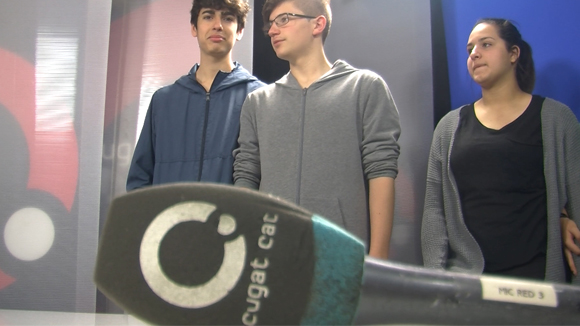 Alumnes de 3r d'ESO Institut JV Foix - grup A- 18 de maig del 2017