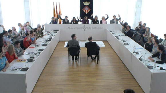 Ple extraordinari 25 d'octubre