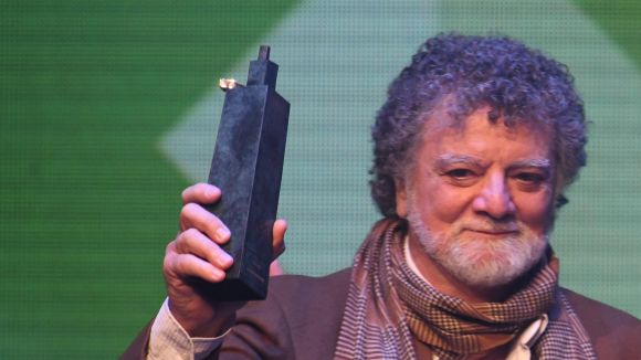 Lluís Ribas rep un Premi Sant Cugat pels 40 anys de trajectòria artística