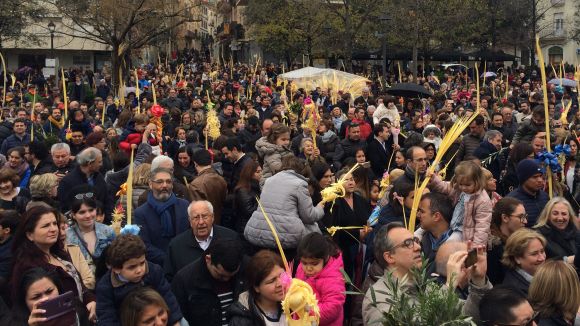 La Benedicció de Rams de les Planes es trasllada al Santuari de la Mare de Déu de la Salut