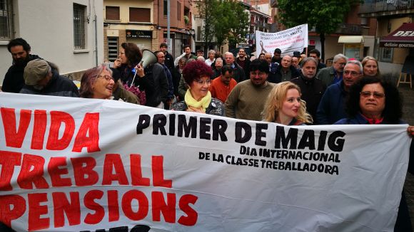 Col·lectius anticapitalistes recuperen el Primer de Maig a Sant Cugat