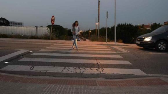 Sant Cugat disposarà de més de 100 passos de vianants il·luminats per leds