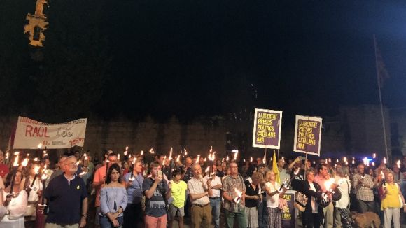 La Marxa de Torxes es manté malgrat la previsió de pluja a Sant Cugat