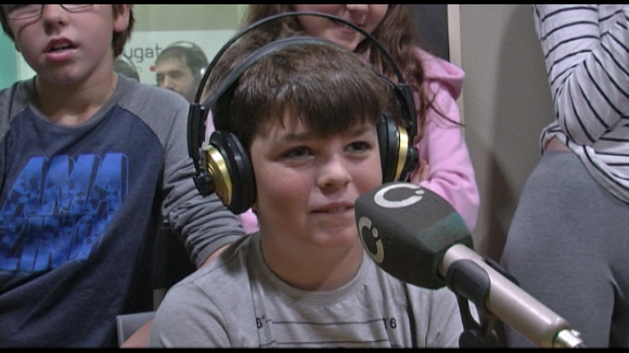 Alumnes de 6è A de Primària de l'Escola Pins del Vallès