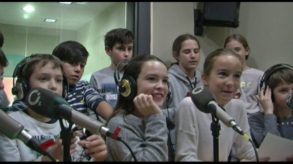 Alumnes de 6è B de Primària de l'Escola Pins del Vallès