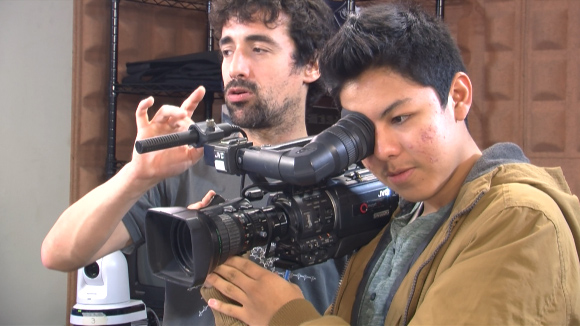 Alumnes de 1r d'ESO del IES Leonardo Da Vinci