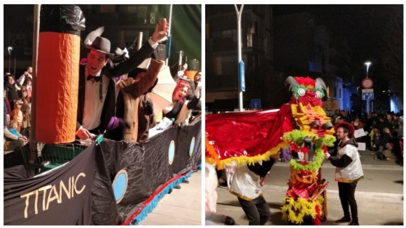 Les comparses omplen els carrers de disbauxa i xivarri