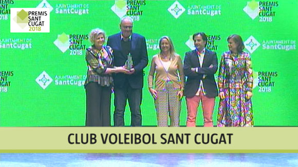 Club Voleibol Sant Cugat, Premi Sant Cugat 2018