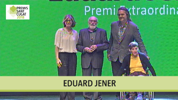 Eduard Jener, Premi Extraordinari Sant Cugat 2018