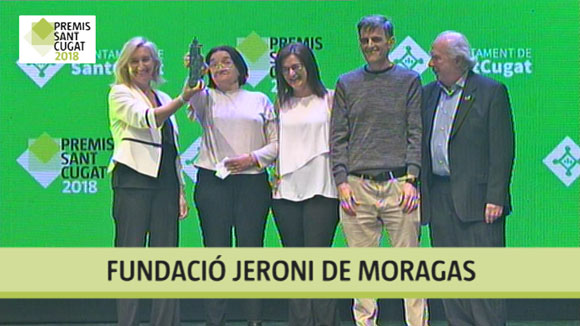 Fundació Jeroni de Moragas, Premi Sant Cugat 2018
