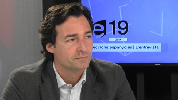 Entrevista a Álvaro Benejam, president del PP a Sant Cugat i candidat al Senat