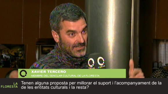 Xavier Tercero del Senglar Cultural demana als polítics com acompanyaran les entitats culturals