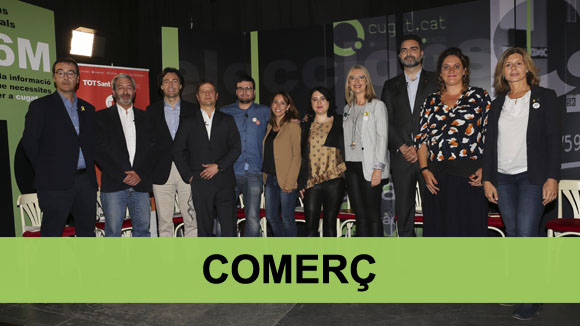 Debat electoral municipals: Comerç