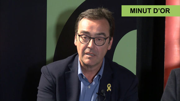 El minut d'or de Joan Recasens, candidat de Sant Cugat per la Independència